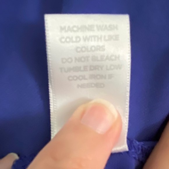 Avenue Twist Knot Sleeveless Midi Dress Blue 26/28 - Picture 6 of 6